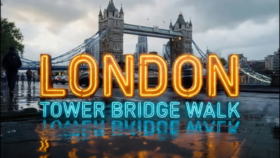 Walking Tour London from St Pauls to Tower Bridge